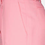 Pantalones Pantalon de ville Versace Rosa Femme