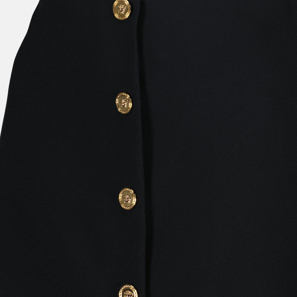 Jupes Jupe mini Versace Noir Femme