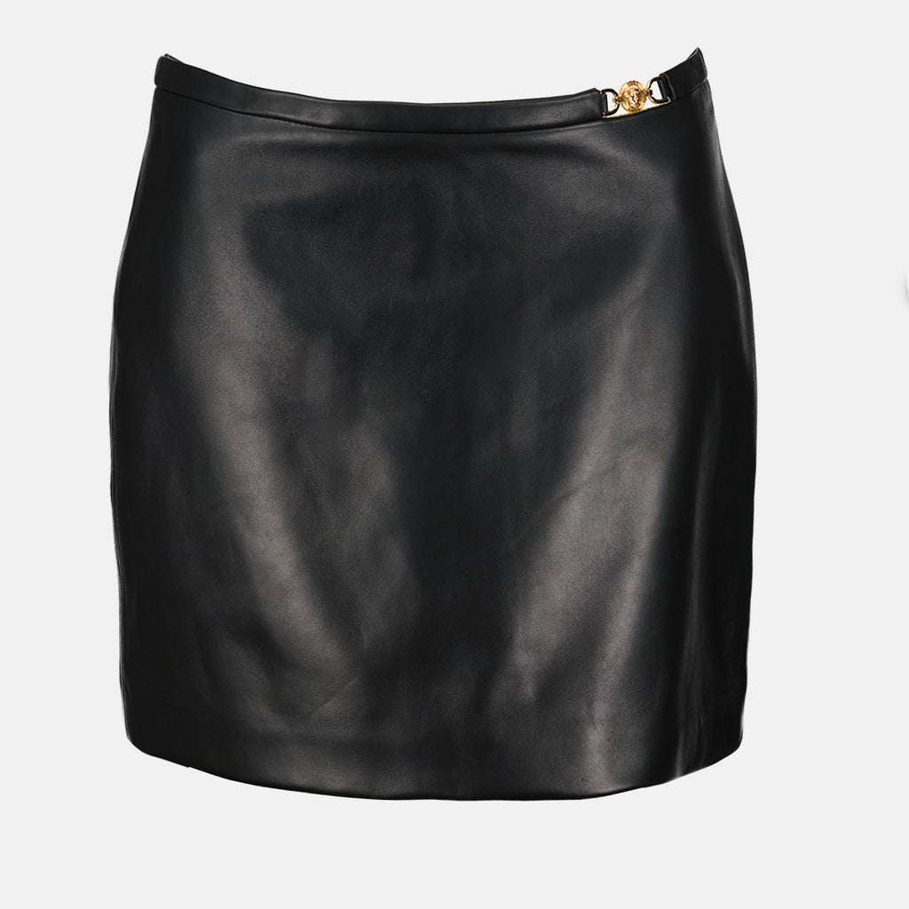 Jupes Mini-jupe Medusa 95' Versace Noir Femme
