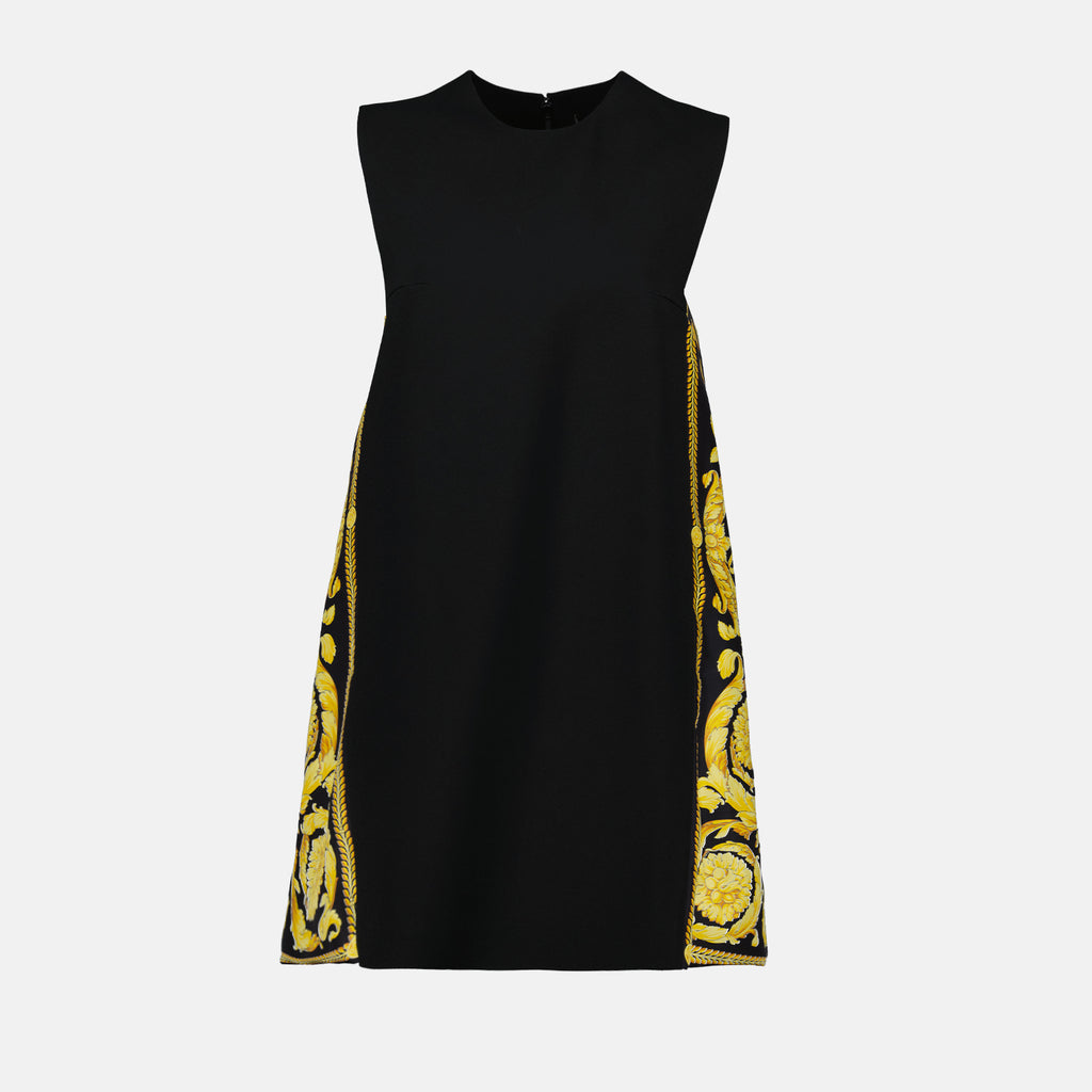 Vestidos Robe Barocco Versace Preto Femme