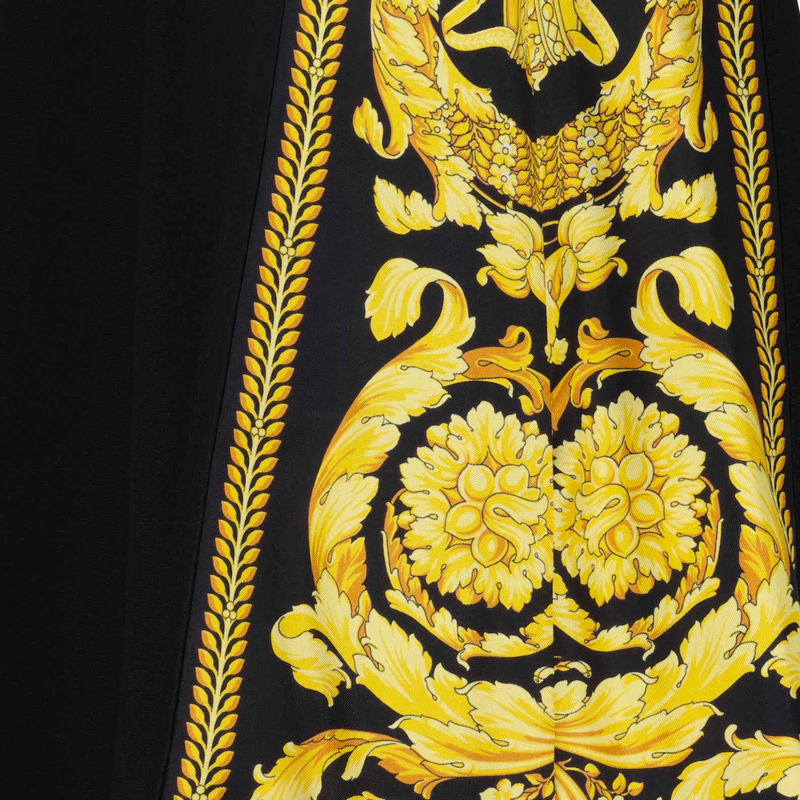 Vestidos Robe Barocco Versace Preto Femme
