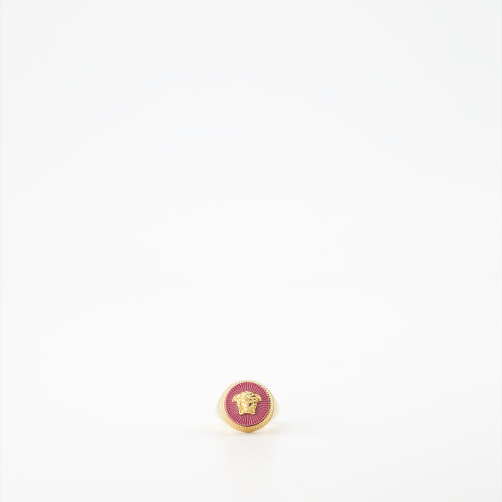 Bijoux Bague Medusa Biggie Versace Rose Femme