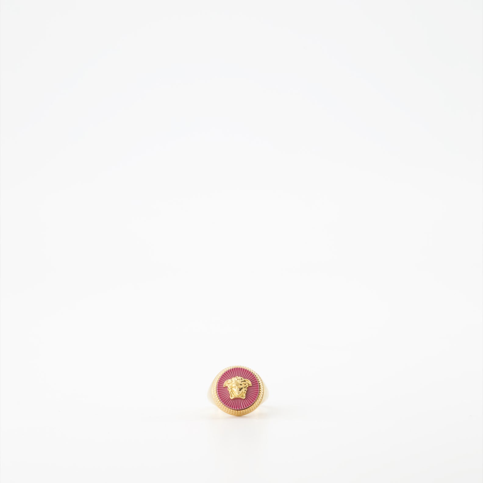 Bijoux Bague Medusa Biggie Versace Rose Femme