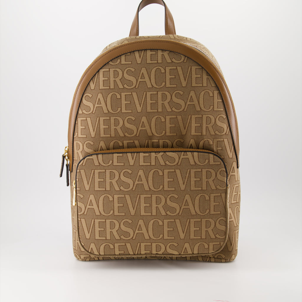 Zaini Zaino Allover Versace Versace Marrone Homme