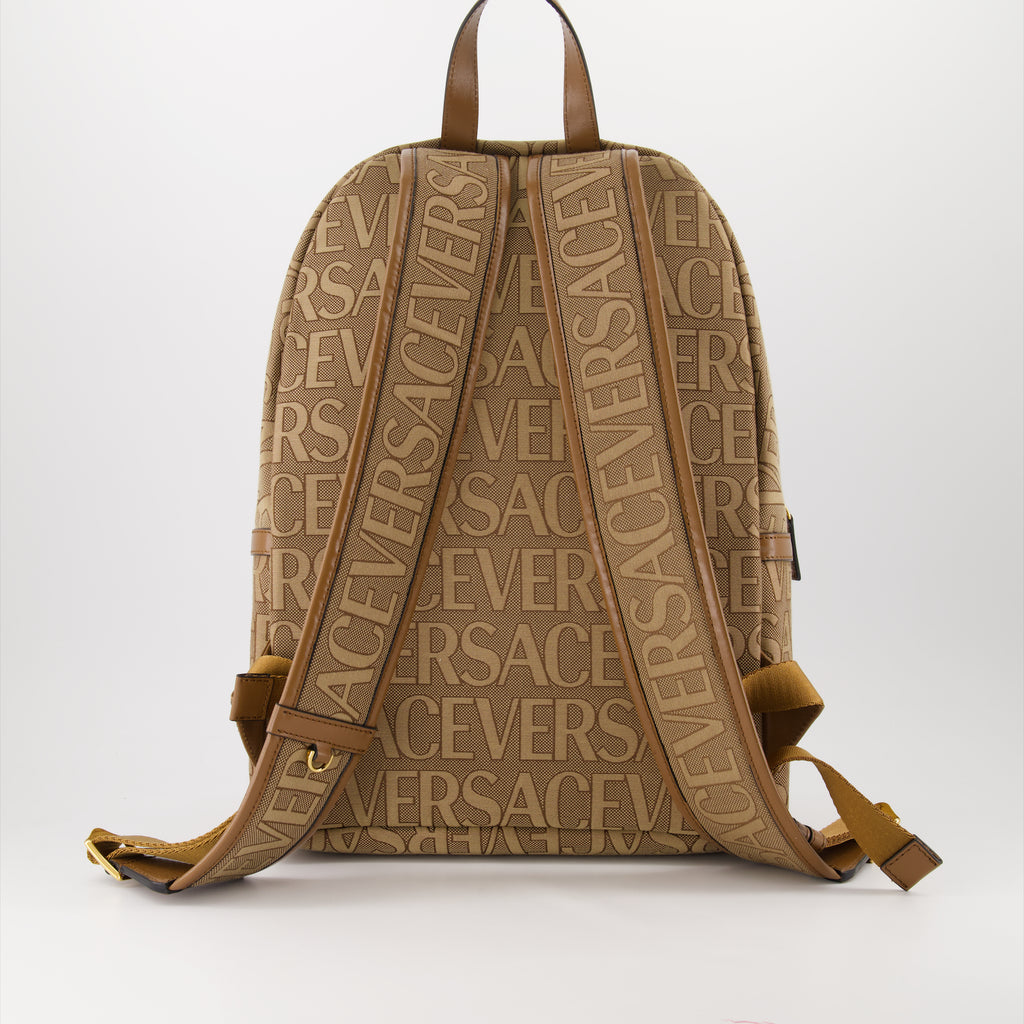 Zaini Zaino Allover Versace Versace Marrone Homme
