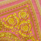Écharpes, foulards et gants Carré de soie Barocco Versace Rose Femme
