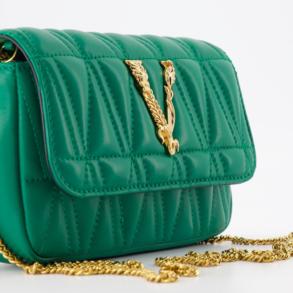 Umhängetaschen Sac Virtus Versace Grün Femme