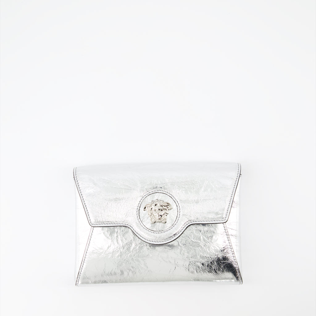 Bolsitas Pochette La Medusa Versace Plata Femme