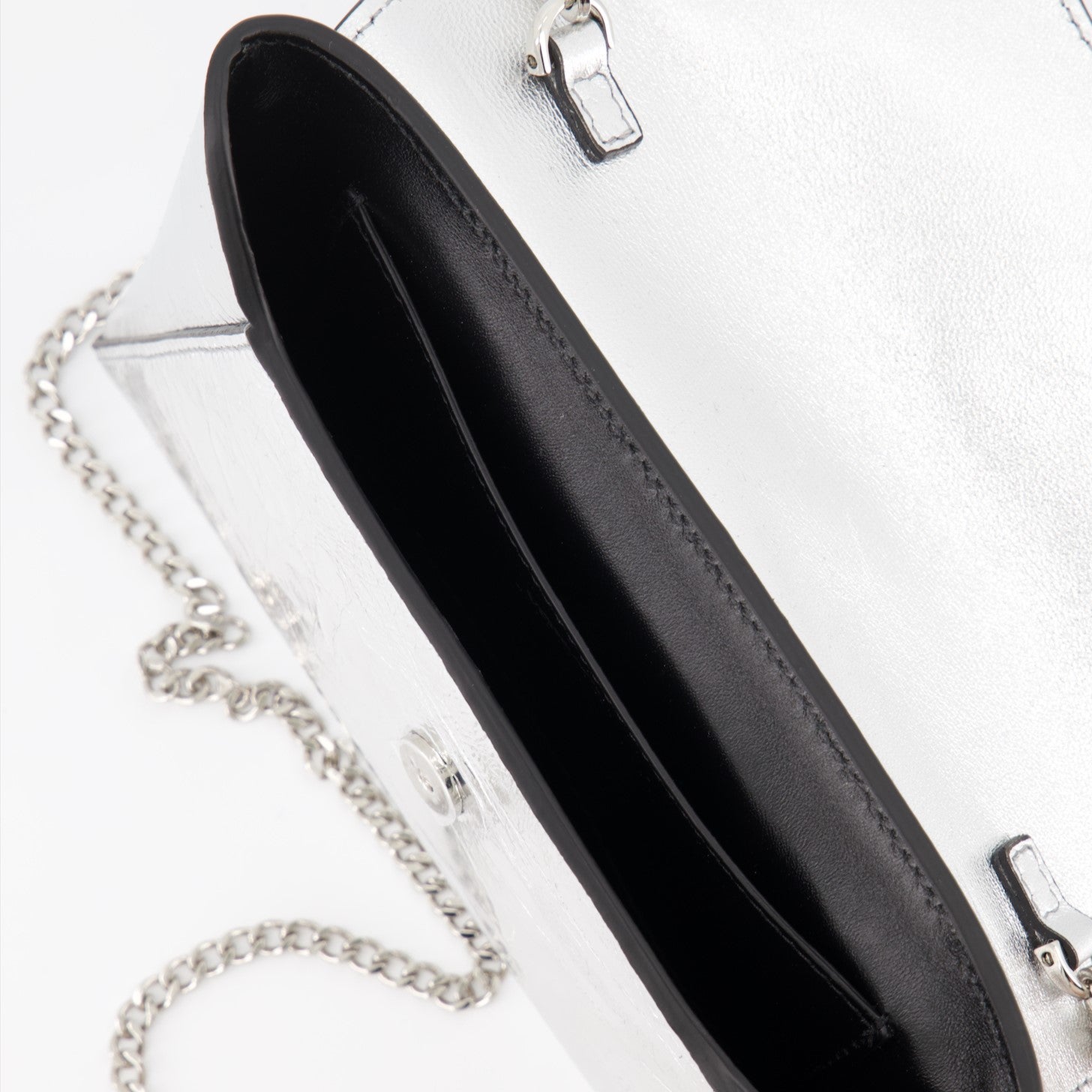 Bolsitas Pochette La Medusa Versace Plata Femme
