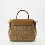Sacs à main et épaule Sac mini Versace Allover La Medusa Versace Marron Femme