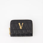 Small leather goods Virtus Wallet Versace Black Women