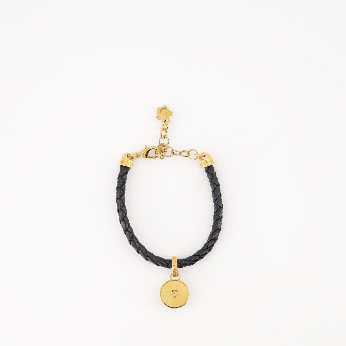Bijoux Bracelet Medusa Biggie Versace Noir Femme