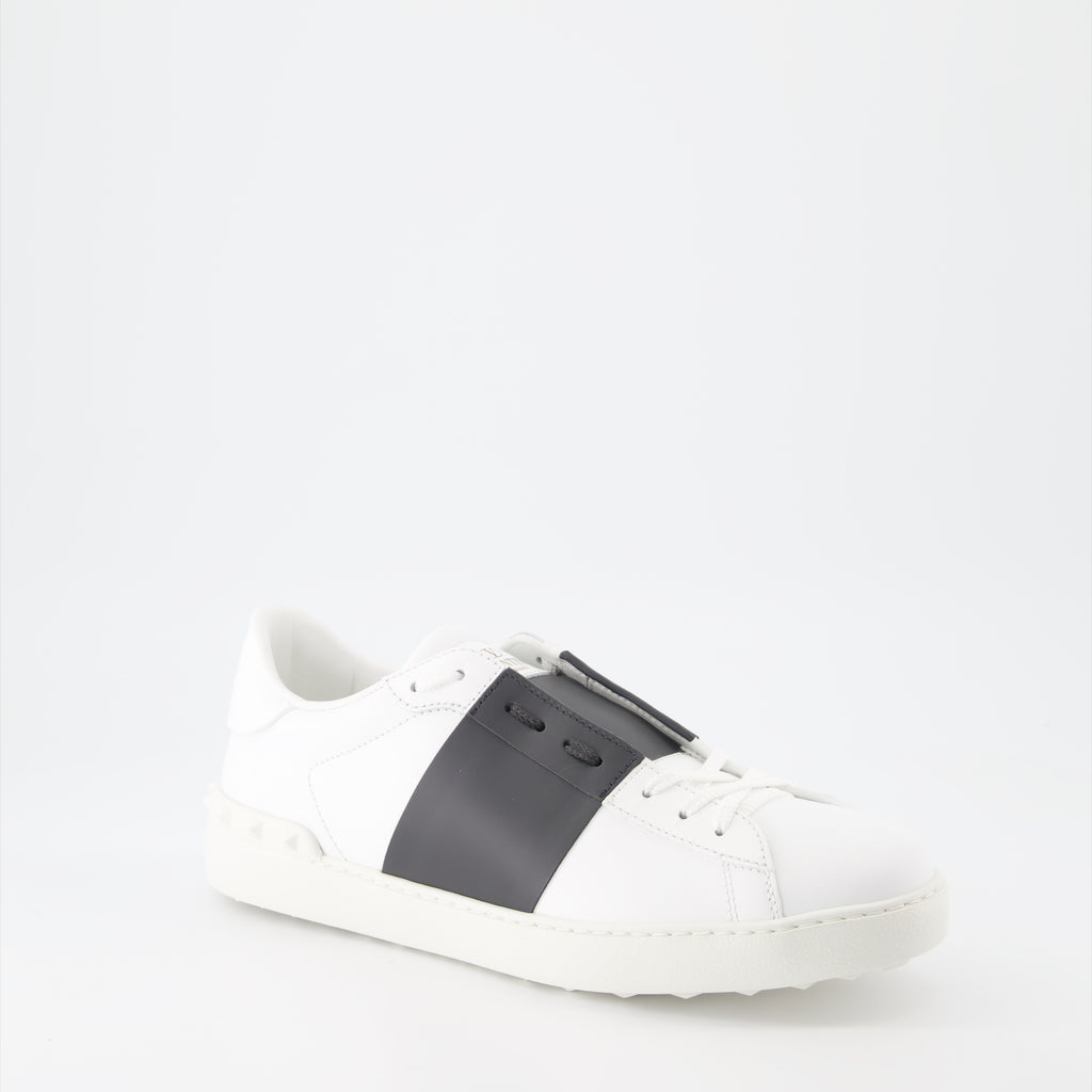 Sneakers Baskets Open Valentino Garavani Bianco Homme