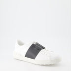 Sneakers Baskets Open Valentino Garavani Bianco Homme