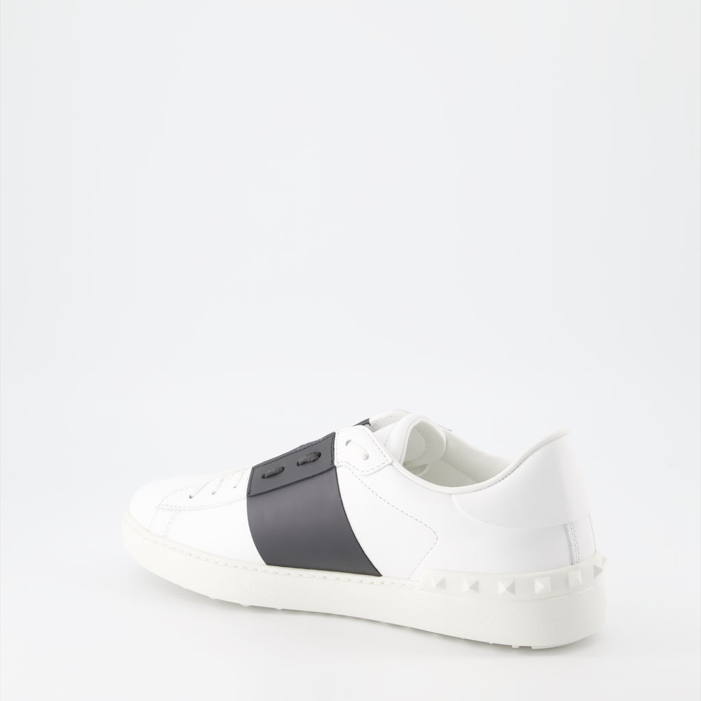 Sneakers Baskets Open Valentino Garavani Bianco Homme