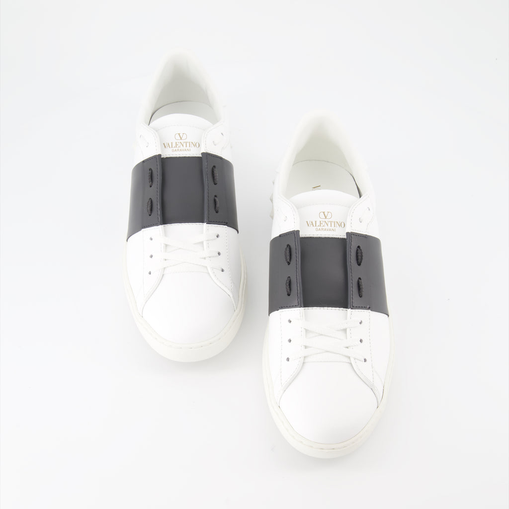 Sneakers Baskets Open Valentino Garavani Bianco Homme