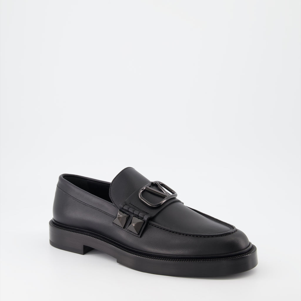 Mocassins Mocassins Stud Sign Valentino Garavani Noir Homme