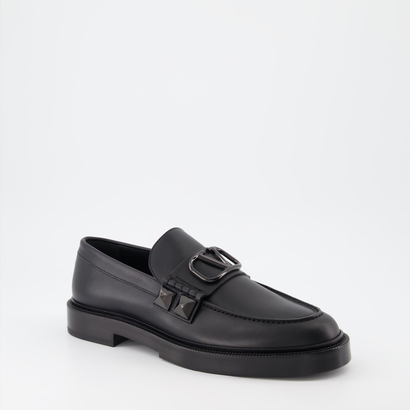 Mocassins Mocassins Stud Sign Valentino Garavani Noir Homme
