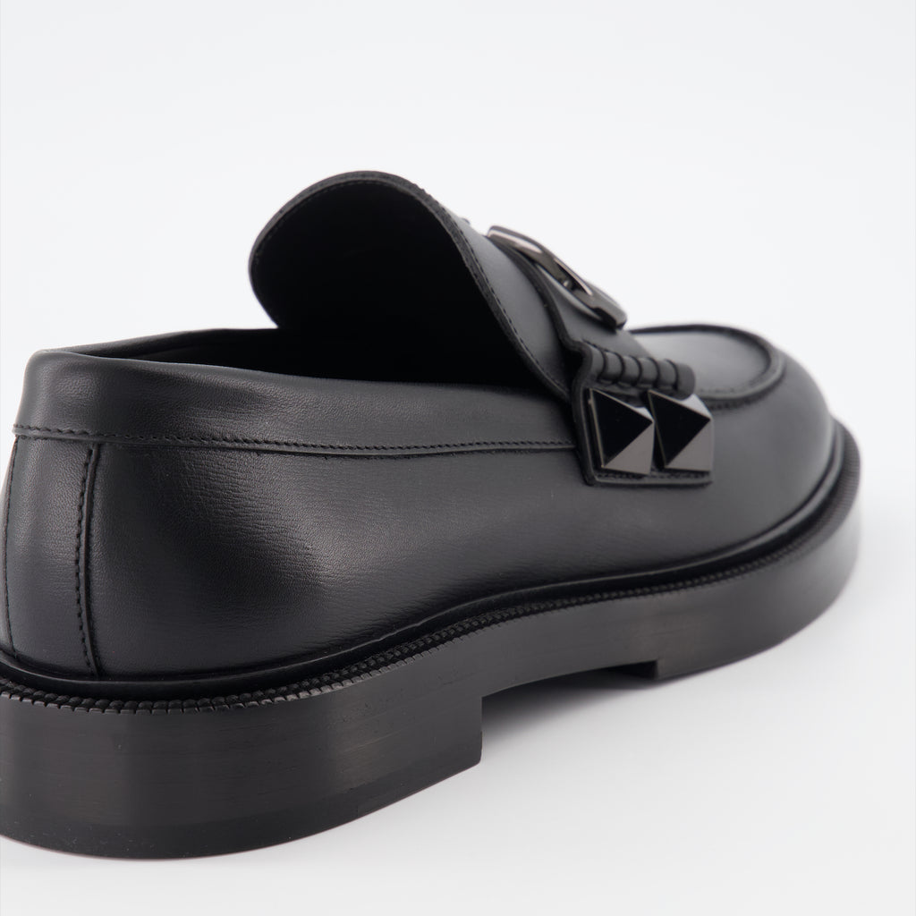 Mocassins Mocassins Stud Sign Valentino Garavani Noir Homme