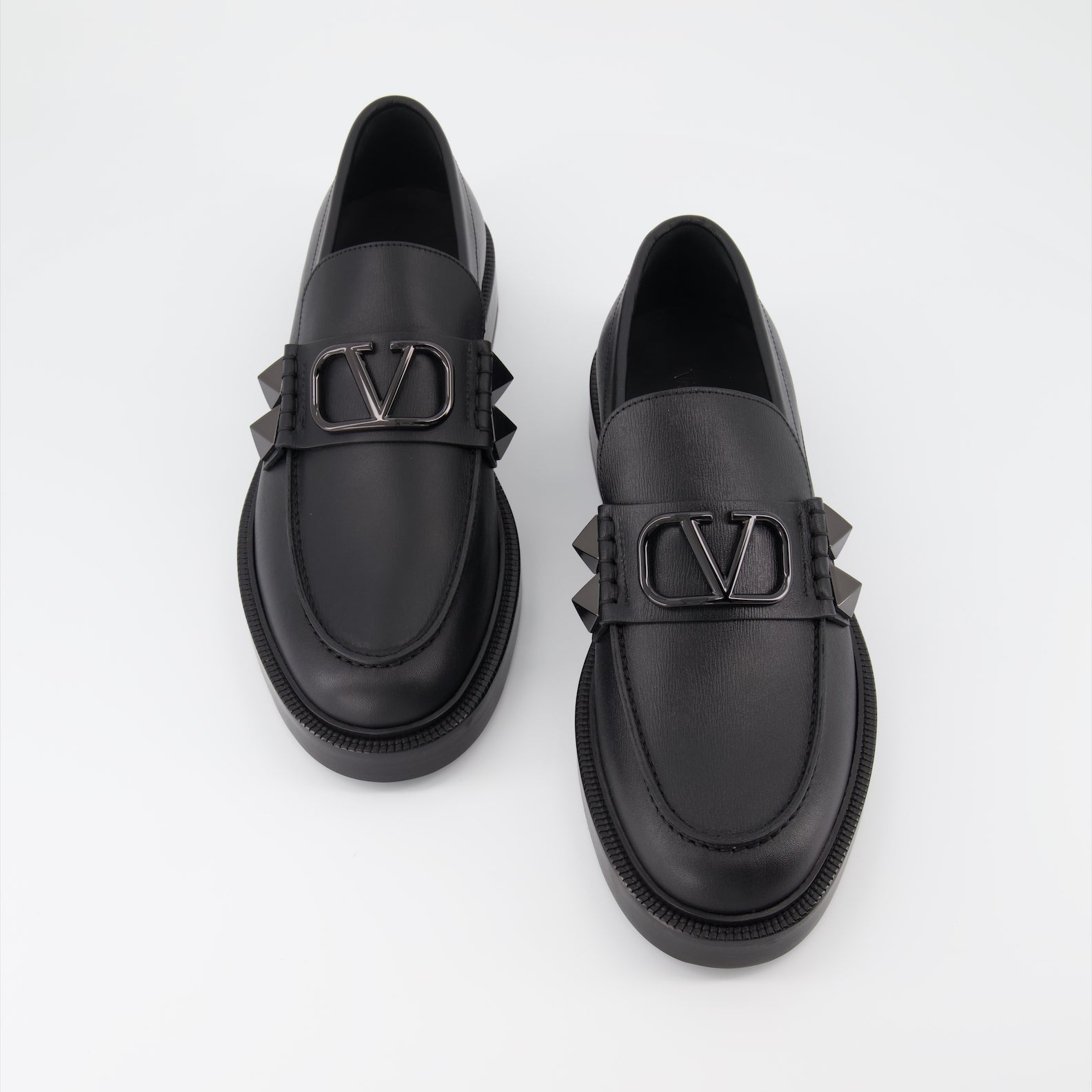 Mocassins Mocassins Stud Sign Valentino Garavani Noir Homme