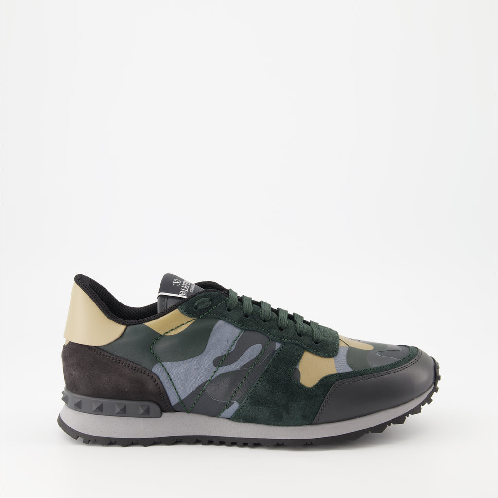 Sneaker Baskets Rockrunner Valentino Garavani Grau Homme