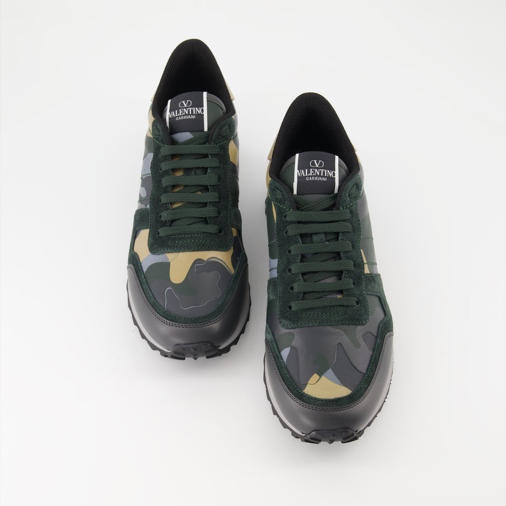 Sneaker Baskets Rockrunner Valentino Garavani Grau Homme