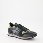 Sneaker Baskets Rockrunner Valentino Garavani Grau Homme