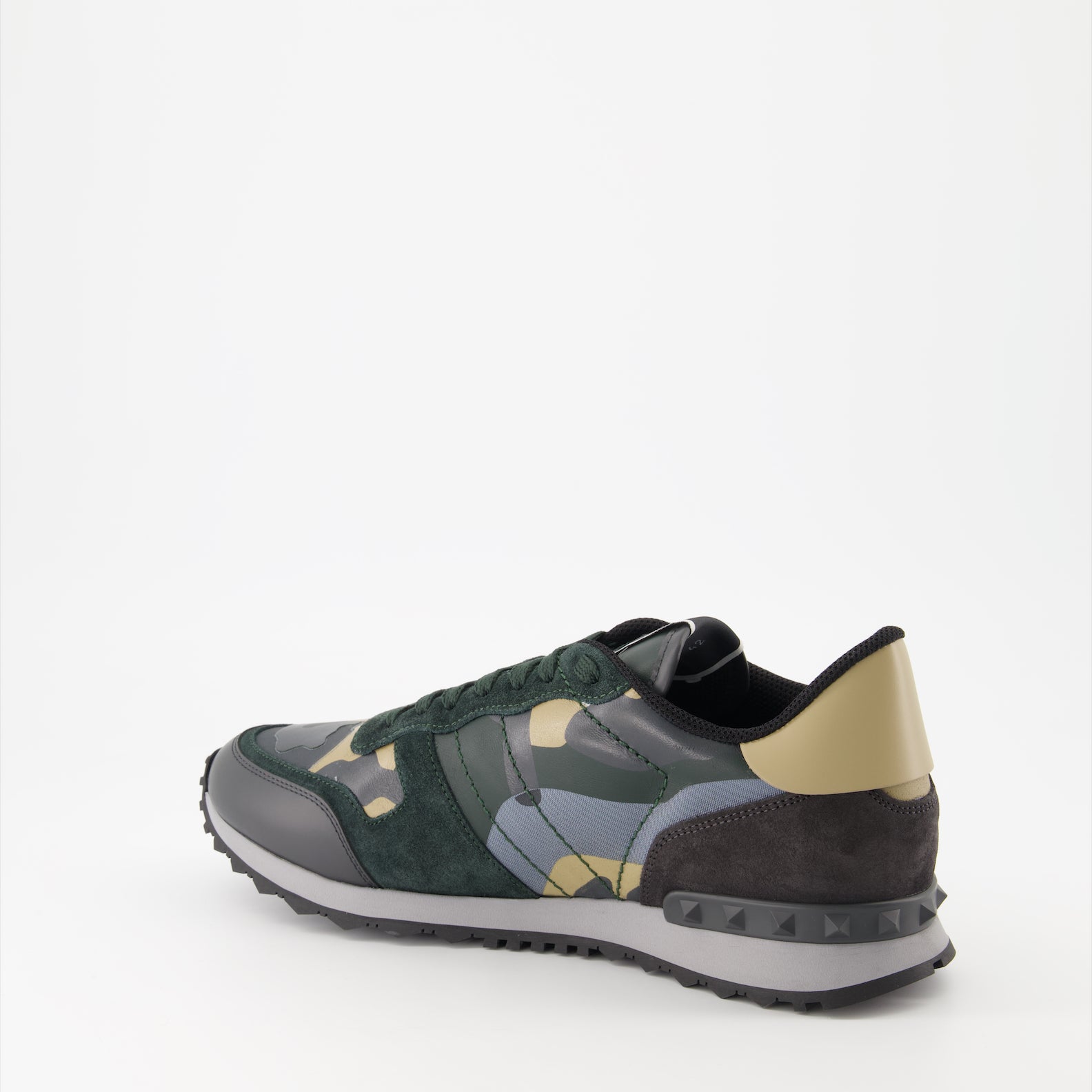 Baskets Baskets Rockrunner Valentino Garavani Gris Homme