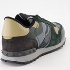 Sneaker Baskets Rockrunner Valentino Garavani Grau Homme