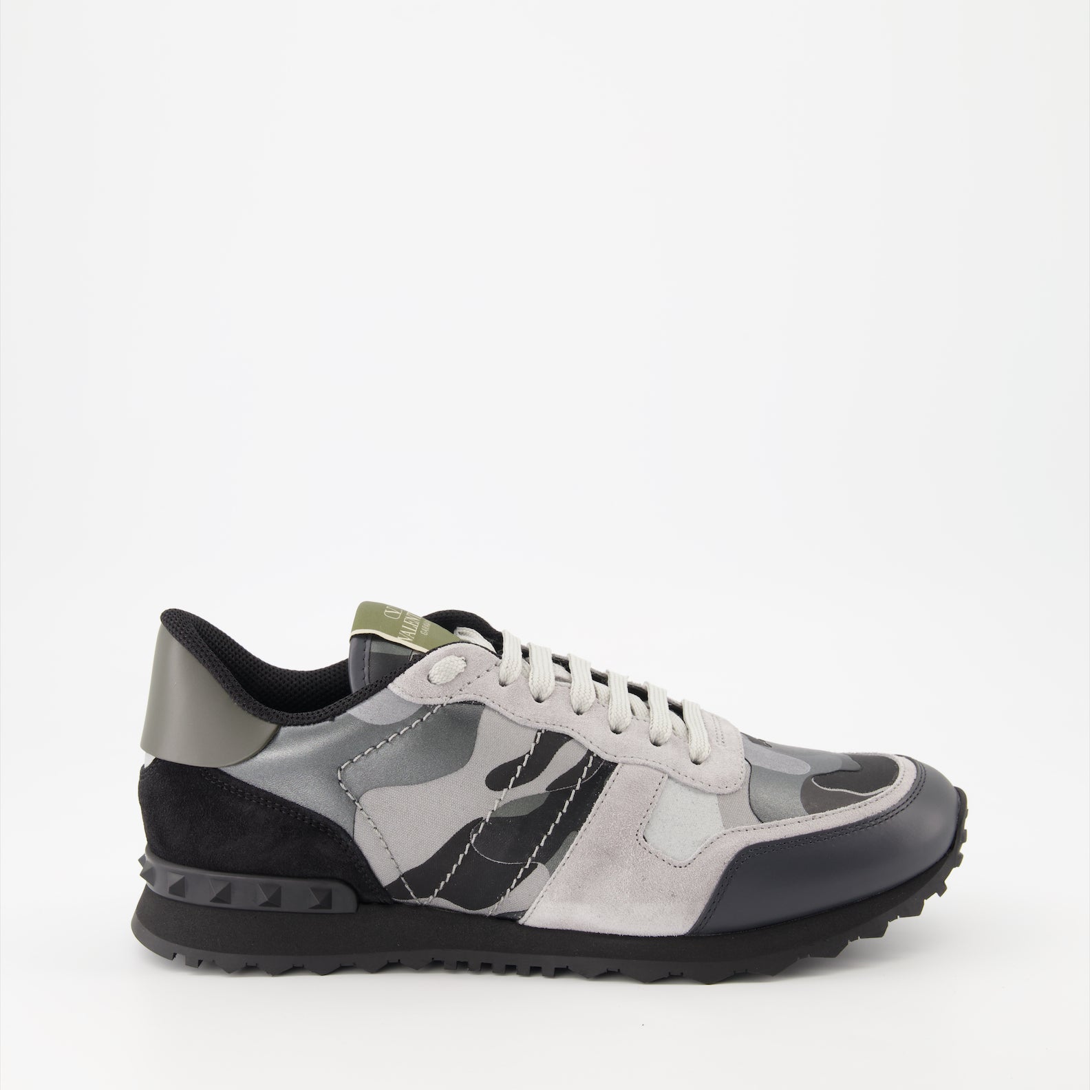 Baskets Baskets Rockrunner Valentino Garavani Gris Homme