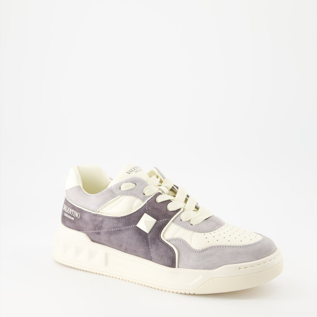 Sneaker Baskets One Stud Valentino Garavani Gris Homme