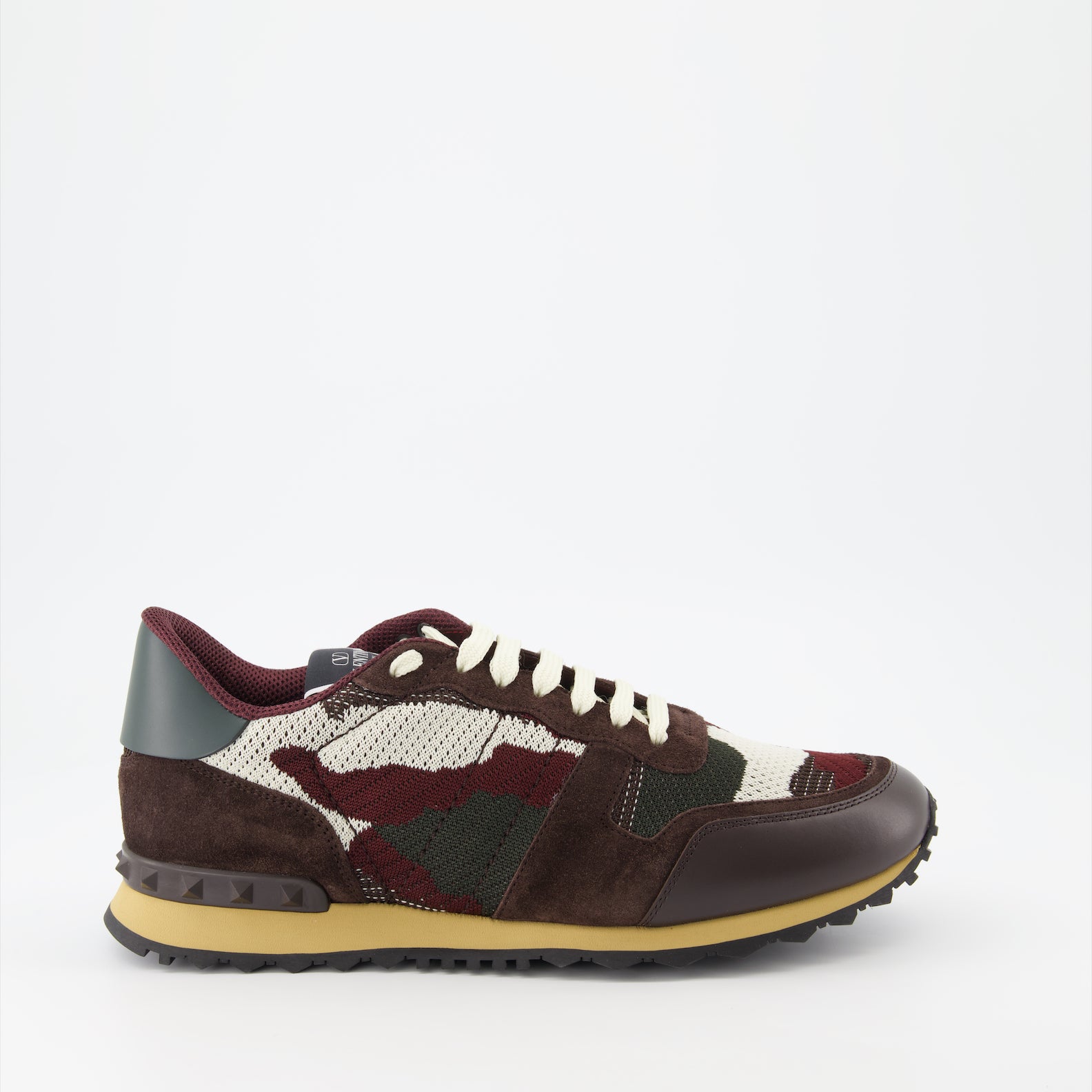 Baskets Baskets Rockrunner Valentino Garavani Marron Homme