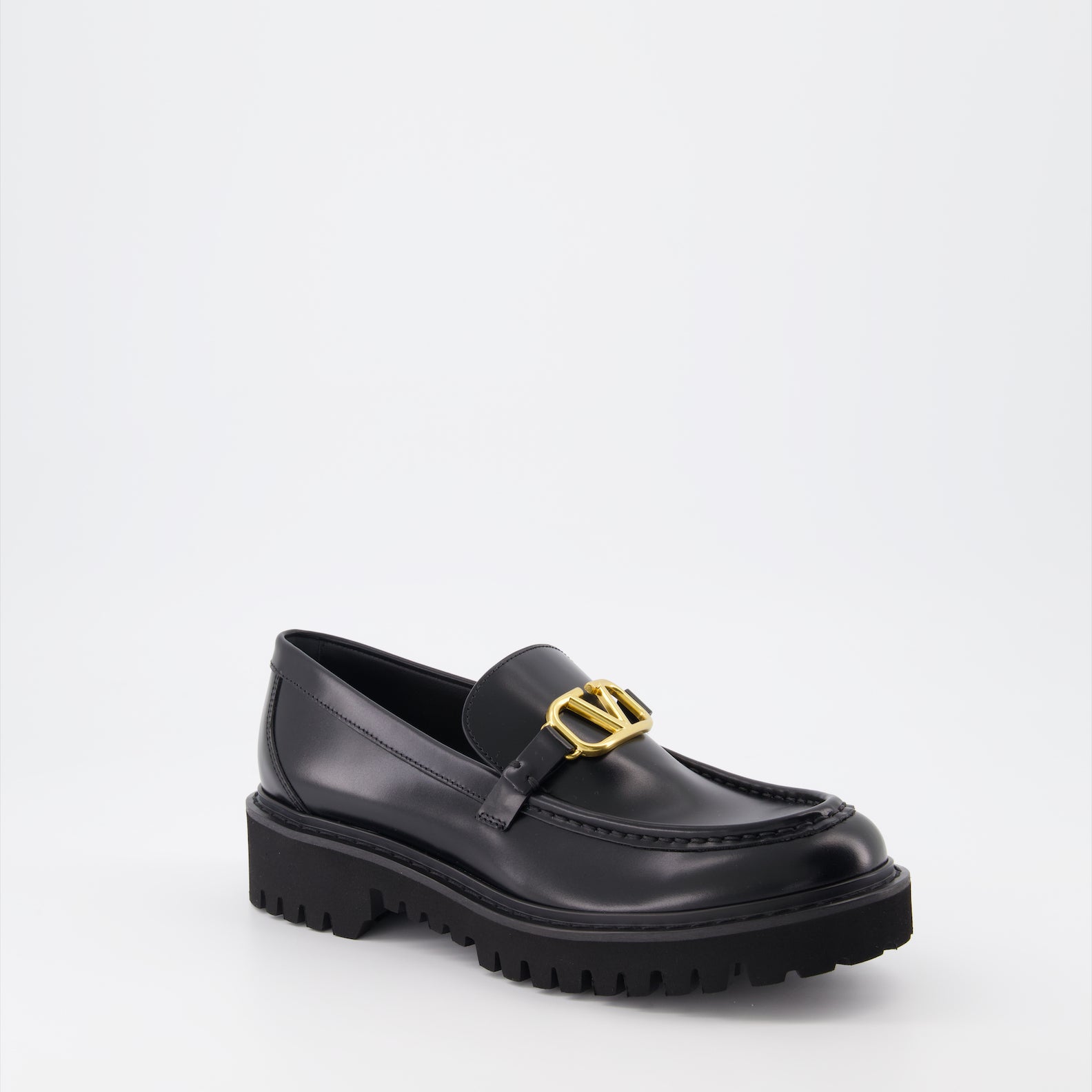 Mocassins Mocassins VLogo Valentino Garavani Noir Femme