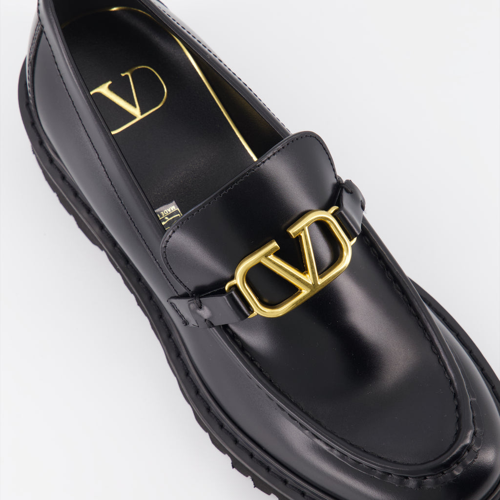 Mocassins Mocassins VLogo Valentino Garavani Noir Femme