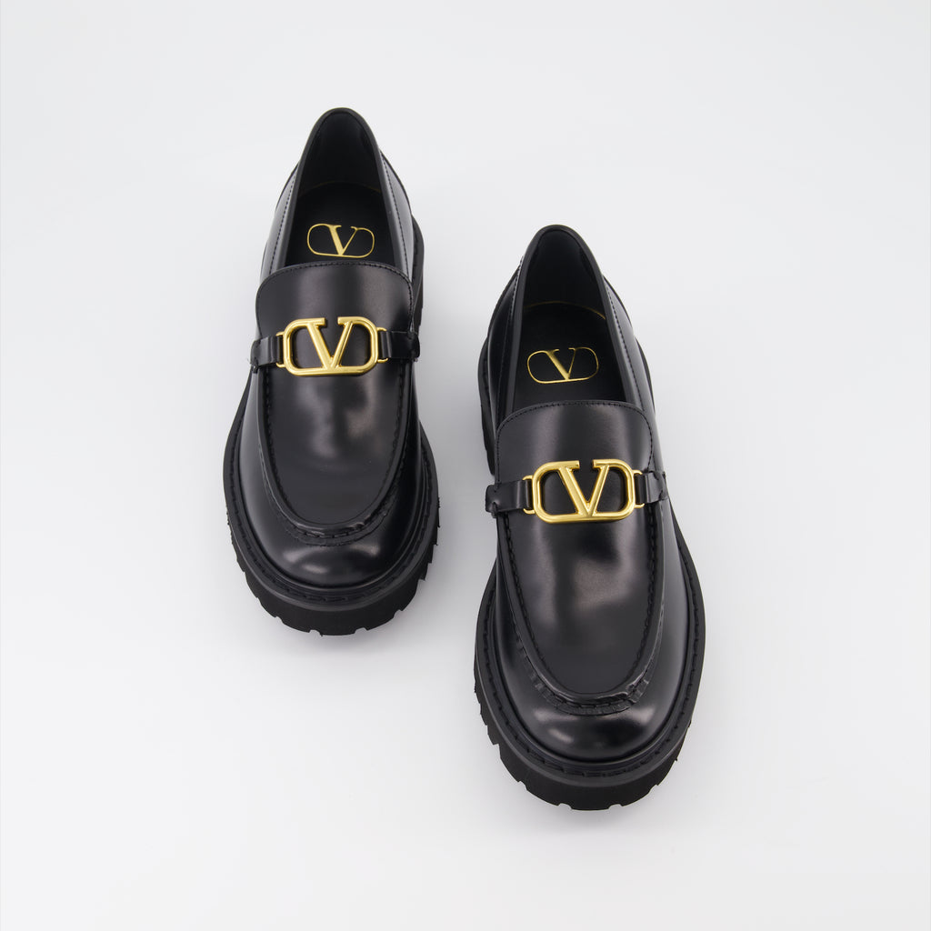 Mocassins Mocassins VLogo Valentino Garavani Noir Femme