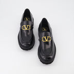 Mocassins Mocassins VLogo Valentino Garavani Noir Femme