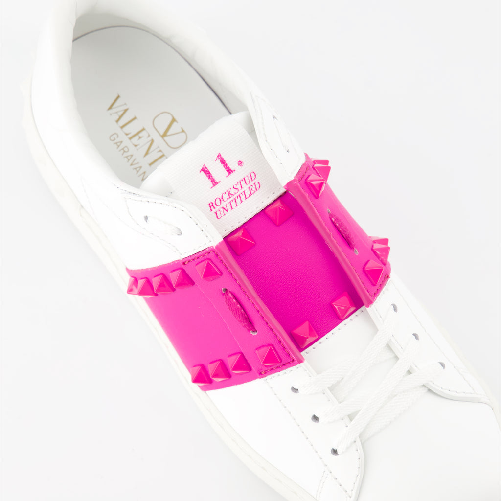 스니커즈 Baskets Open Valentino Garavani 하얀색 Femme