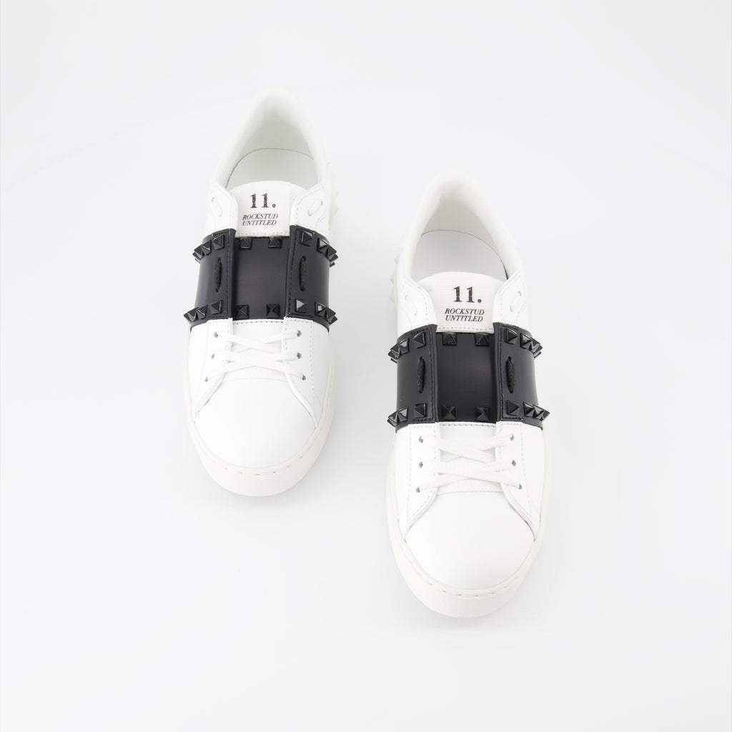 Baskets Baskets Rockstud Untitled Valentino Garavani Blanc Femme