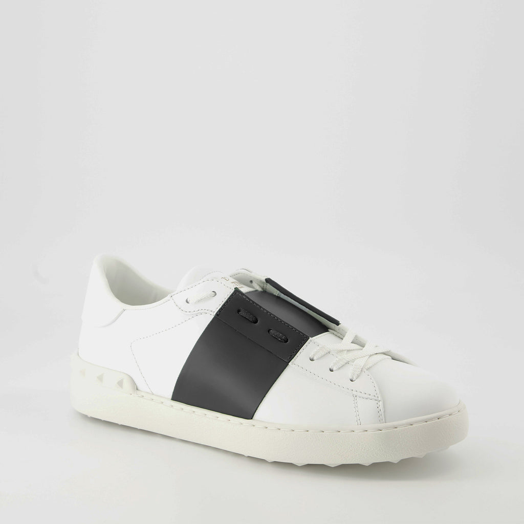 Sneakers Baskets Open Valentino Garavani Bianco Homme