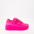 Sneaker Baskets One Stud Valentino Garavani Rosa Femme