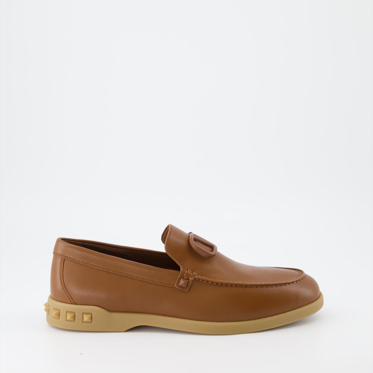 Mocassins Mocassins VLogo Valentino Garavani Marron Homme
