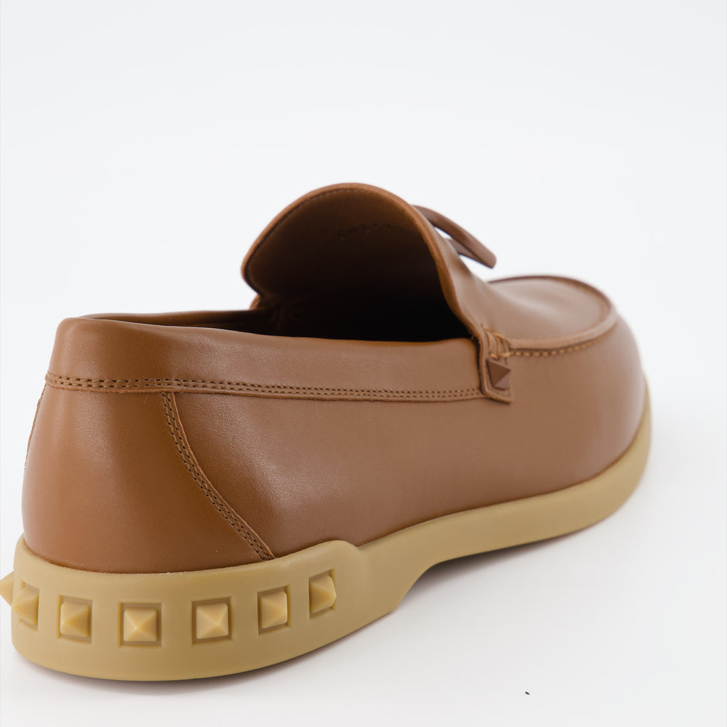 Mocassins Mocassins VLogo Valentino Garavani Marron Homme