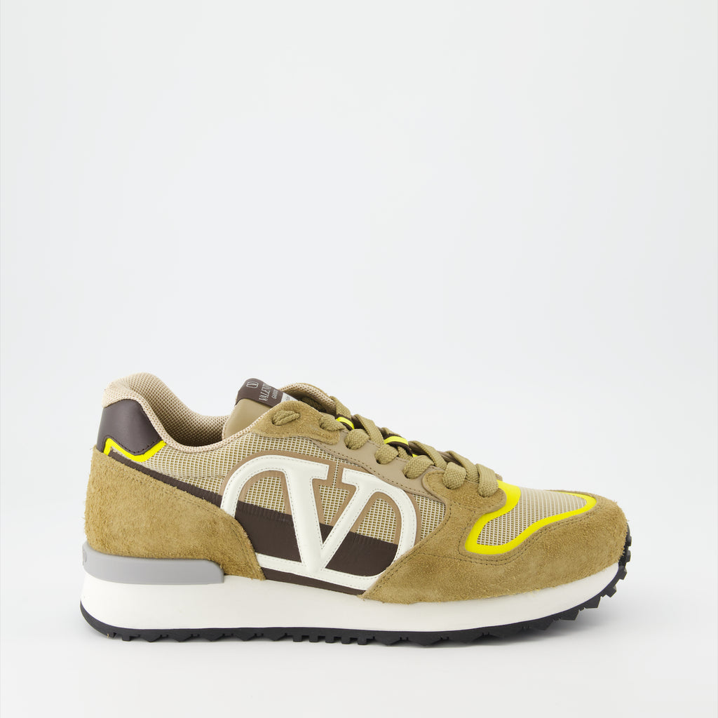 Sneaker Baskets VLogo Pace Valentino Garavani Beige Homme