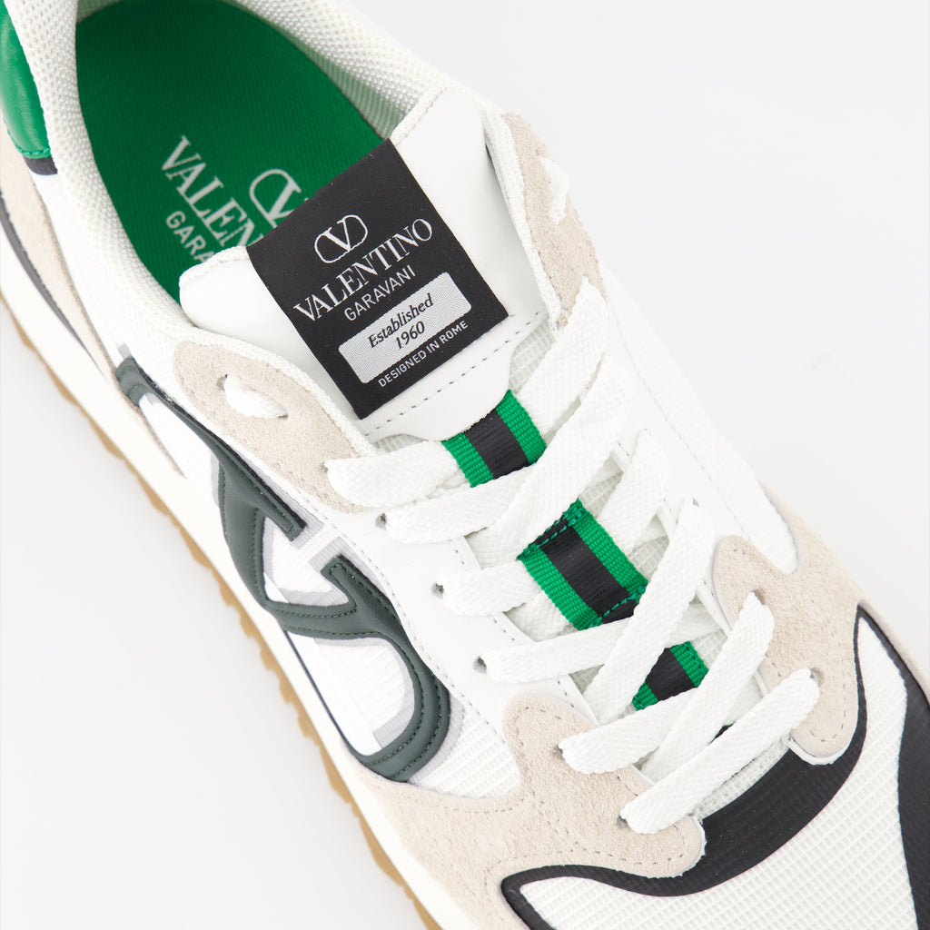 Tênis Baskets VLogo Pace Valentino Garavani Verde Homme