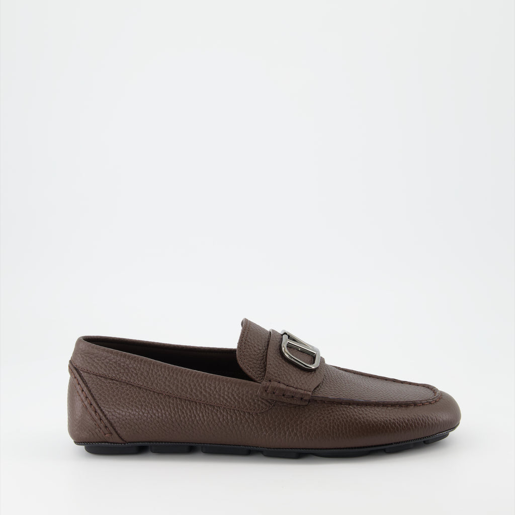 Mocassins Mocassins VLogo Valentino Garavani Marron Homme