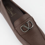Mocassins Mocassins VLogo Valentino Garavani Marron Homme