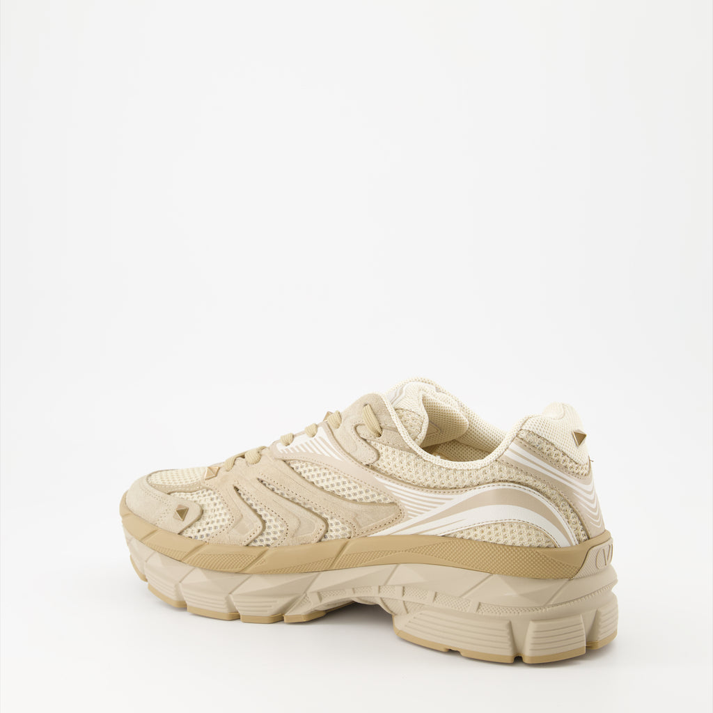 Baskets Baskets MS-2960 Valentino Garavani Beige Homme