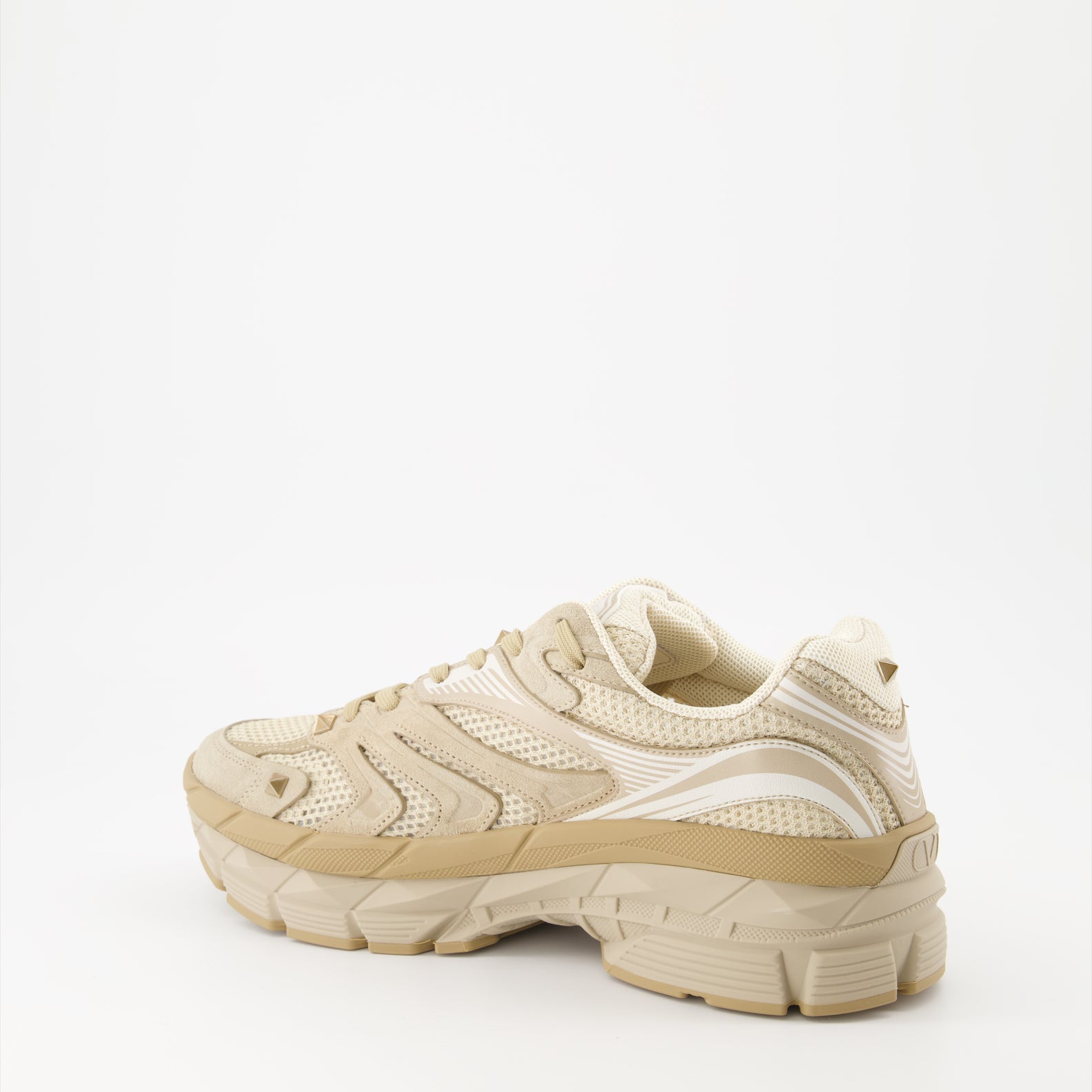 Baskets Baskets MS-2960 Valentino Garavani Beige Homme