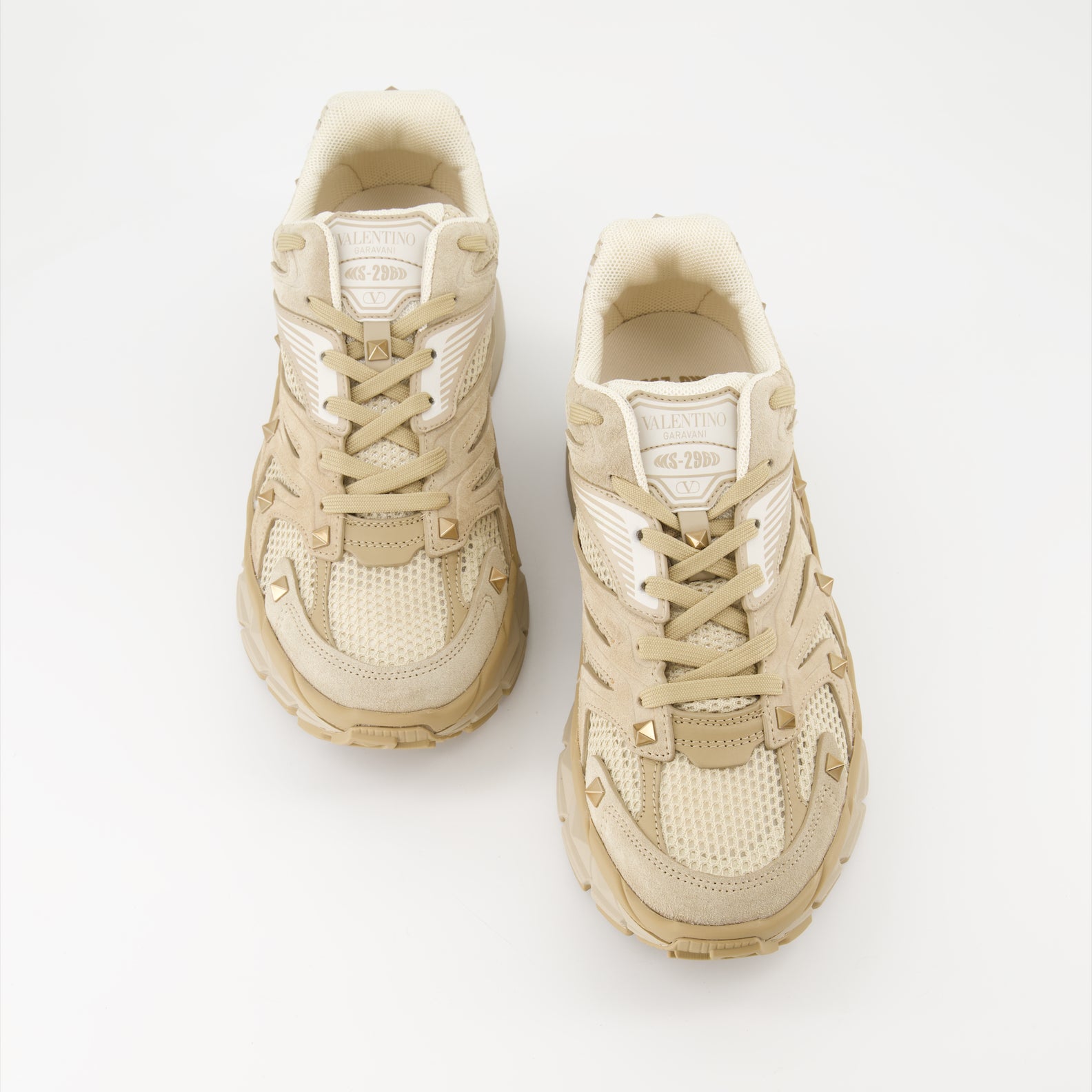 Baskets Baskets MS-2960 Valentino Garavani Beige Homme