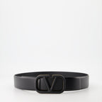 Cintos Ceinture VLogo Signature mat Valentino Garavani Preto Femme